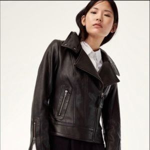 Mackage Kenya Leather Moto Jacket (XS) - $495